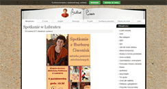 Desktop Screenshot of barbaraciwoniuk.pl